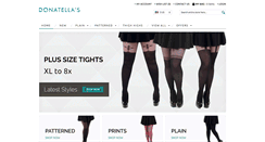 Desktop Screenshot of donatellas.com